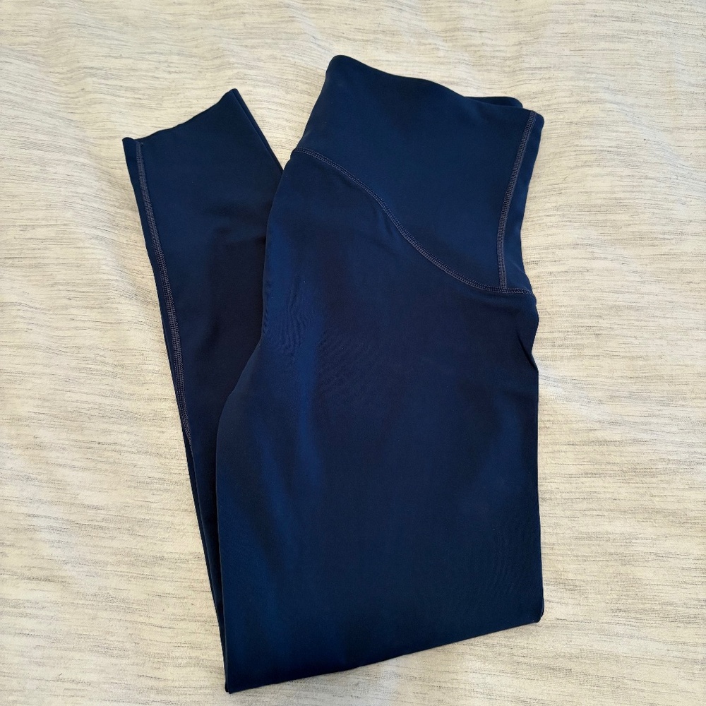 SPANX, Booty Boost full length inseam, size L, Faded Indigo